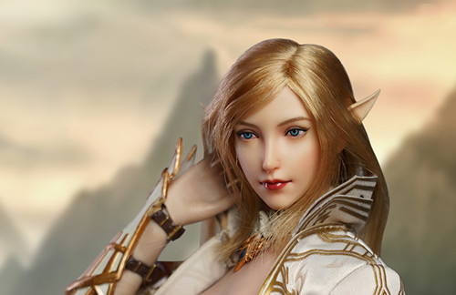 Scale female elf - scale,