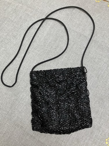 Laura ashley black - ashley, beaded