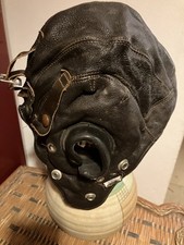 NAMED WW2 RAF FLYING HELMET