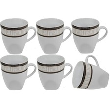 6Pcs Procelain Mugs Coffee Tea