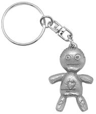 Voodoo Doll Pewter Keyring