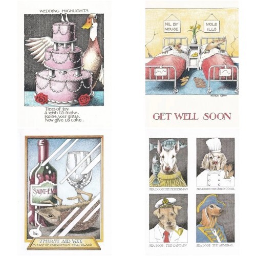 Simon drew funny greeting card - drew,
