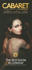 CABARET   THE KIT KAT KLUB   LONDON   2024 FLYER