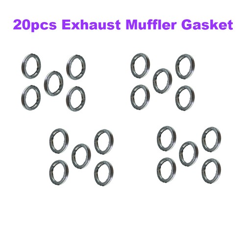 Gy6 exhaust muffler - exhaust, gasket