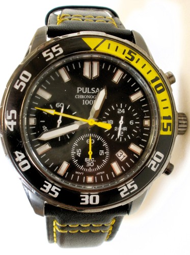 Pulsar vd53 x074 chronograph - pulsar, vd53-x074