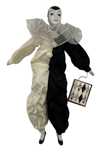 Russ berrie harlequin pierrot - russ,