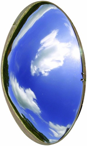 Stainless steel silver domed - steel,