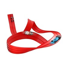 Flexible Race Track for Kids 16 Ft Roll Up Car Track Include@