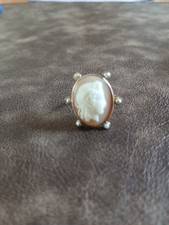 Art Deco Vintage Cameo Ring