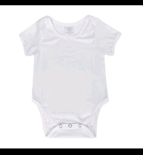 Plain white baby grows 12 - white, 9-12