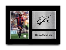 Hristo Stoichkov Signed