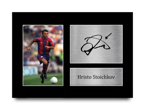 Hristo stoichkov signed - hristo,