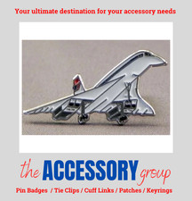 New Legend Concorde Supersonic plane airplane aeroplane tie pin badge metal