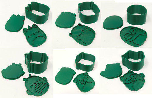 Printed bath bomb molds - 3d,