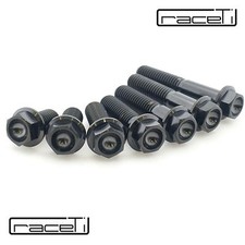 M8 Titanium Hex Head Flange