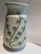 Rare Large Mid Century Radford Bamboo Pattern Vase