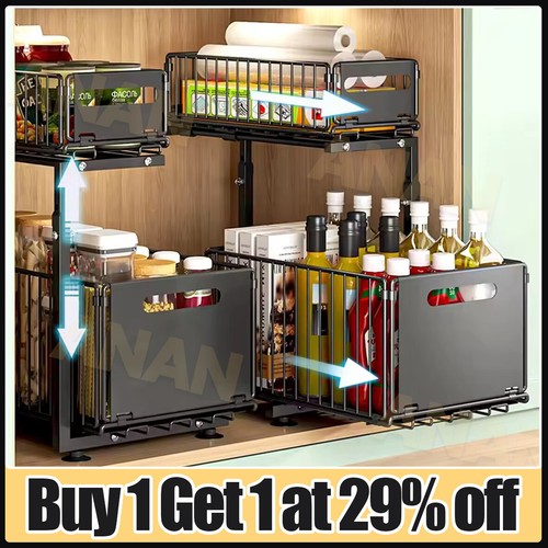 Tier pull out - basket, under