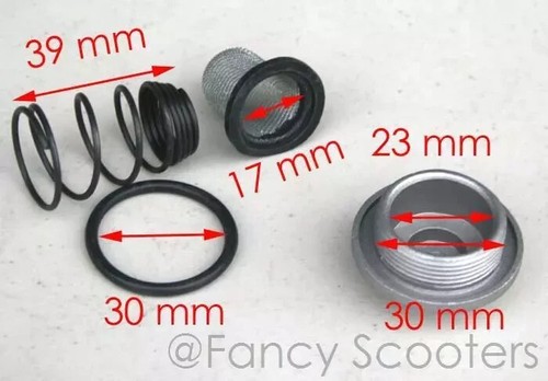Oil filter and - filter, drain
