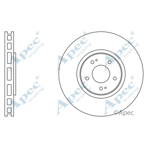 Brake discs vented for - brake,