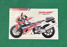 HONDA RVF RC 45 -VINTAGE DECAL / STICKER - 135 X 85MM