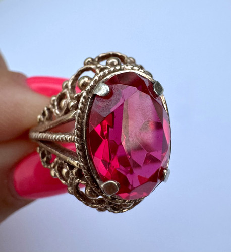 Vintage ussr gold - plated, 875