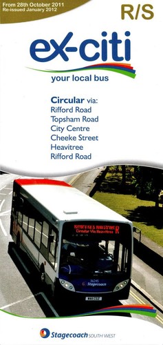 Stagecoach devon route bus - r/s,