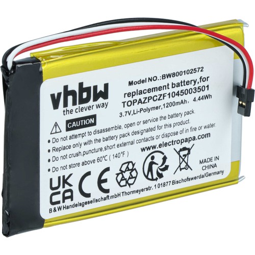 Battery for navigon topaz - battery,