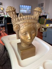 Fred Press Mcm Art Deco  Bust