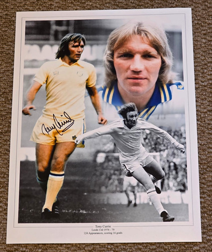 Tony currie signed - currie,