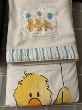 Vintage Mothercare Cot Bed Duvet And Blanket