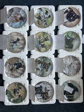 Danbury Mint Staffordshire Bull Terrier Dog Plate Paul Doyle X13 Boxed