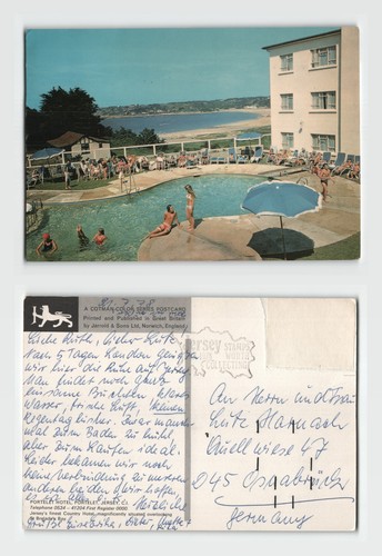 Postcard portelet hotel - -,