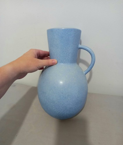 Next blue circular round vase - next,