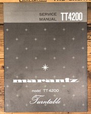 Marantz TT4200 TT-4200 Record
