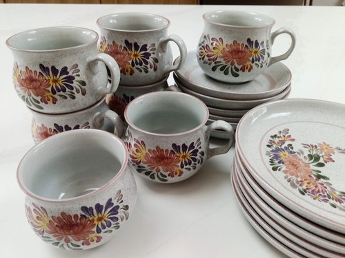 Denby stonewear tea set - denby,