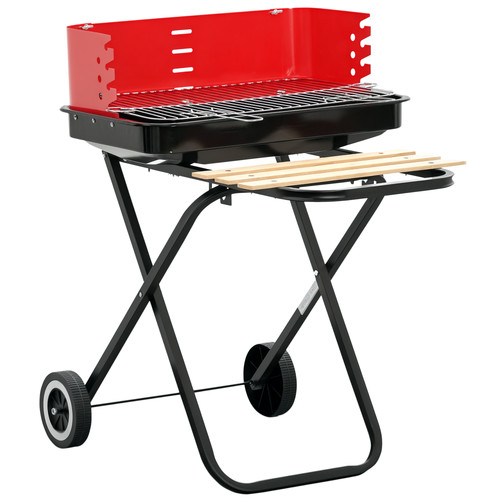 Outsunny foldable charcoal - foldable,