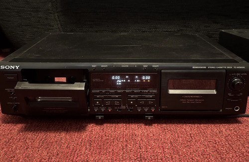 Sony we805s dual twin - tc-we805s,
