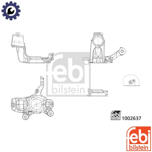 Steering knuckle wheel - steering,