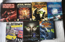 Big box PC games bundle. System Shock 2, Soldier of Fortune, Tiberian Sun + more