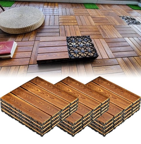 12x 30x30cm interlocking - 30x30cm,