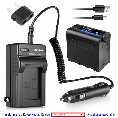 Kastar f980 battery ac - np-f980,