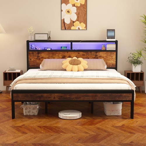 Bed frame full queen king - bed, size