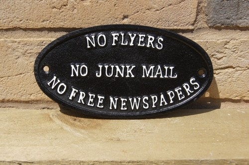 Flyers junk mail - mail,