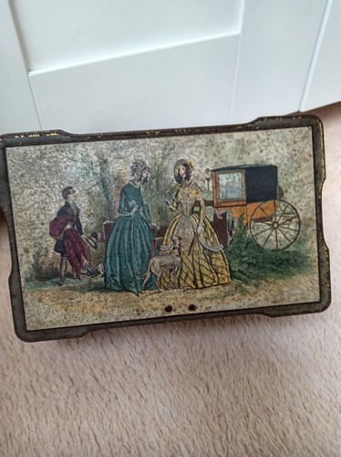 Vintage clarnico sweet - vintage, tin