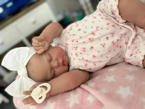 Sleeping new reborn toddler - new,