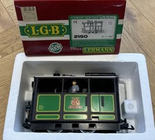 LGB Garden Railway G Gauge 2150 Steam Tram  - Boxed