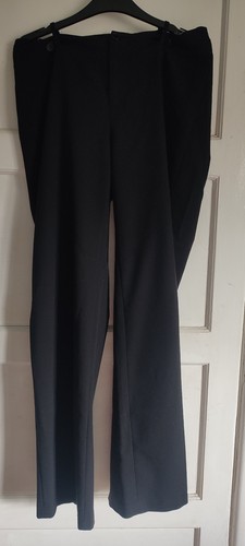 Ladies black mid - , waist