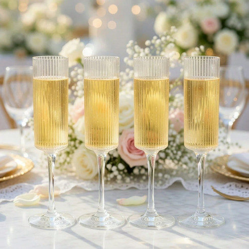 Champagne flutes set - set,