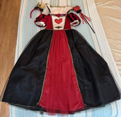 Queen hearts dress child - of,