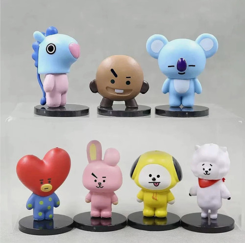 Bt21 bts mascot figure set - bts,